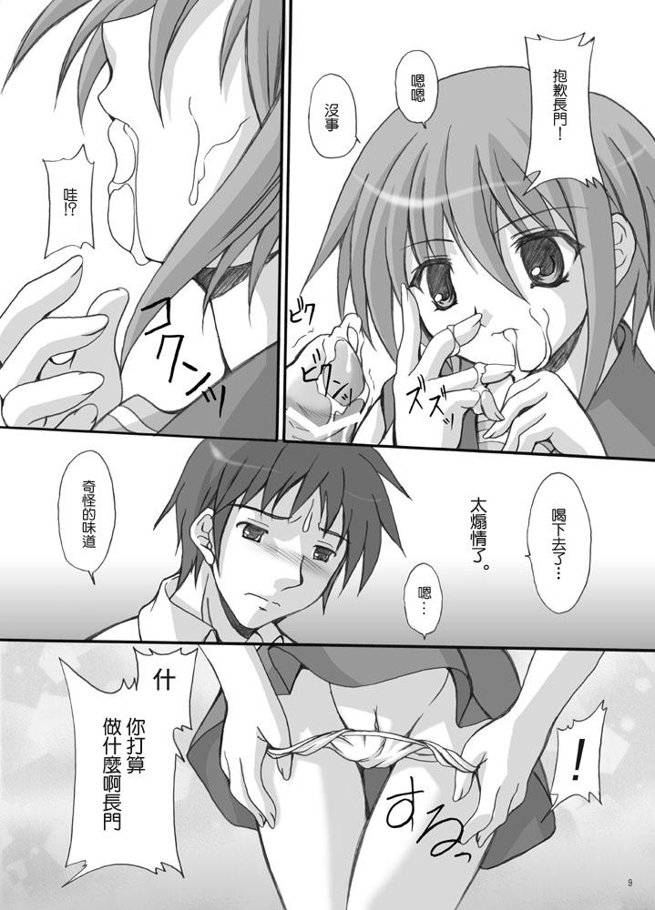 Amature Verification - The melancholy of haruhi suzumiya | suzumiya haruhi no yuuutsu Girls Fucking - Page 8