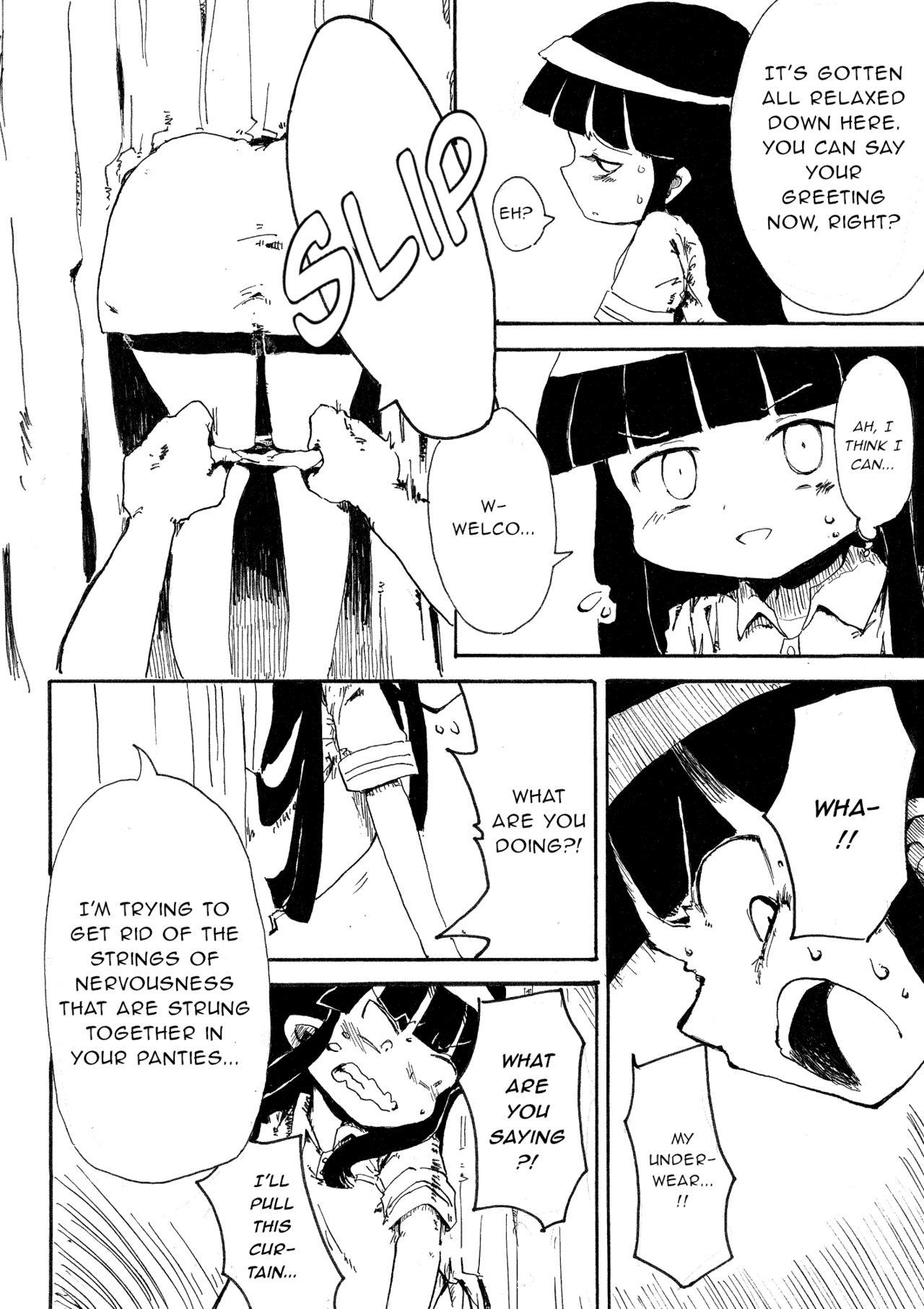 Blowjob 5-nenmae Kurai ni Hanpu Suru Yotei Datta Higurashi no Ero Manga - Higurashi no naku koro ni | when they cry Sucking Cocks - Page 8