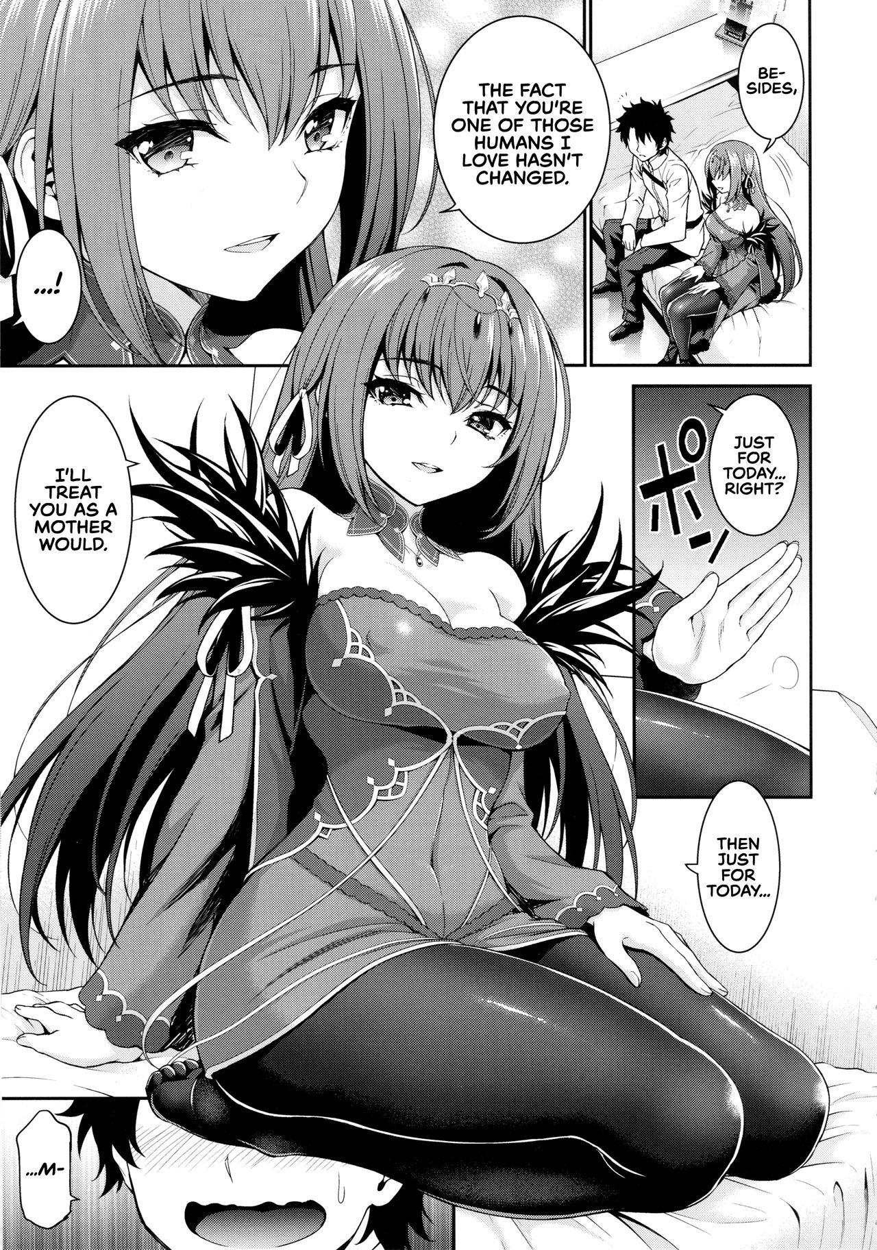 Tiny Girl Scathaha Play - Fate grand order Hand Job - Page 6