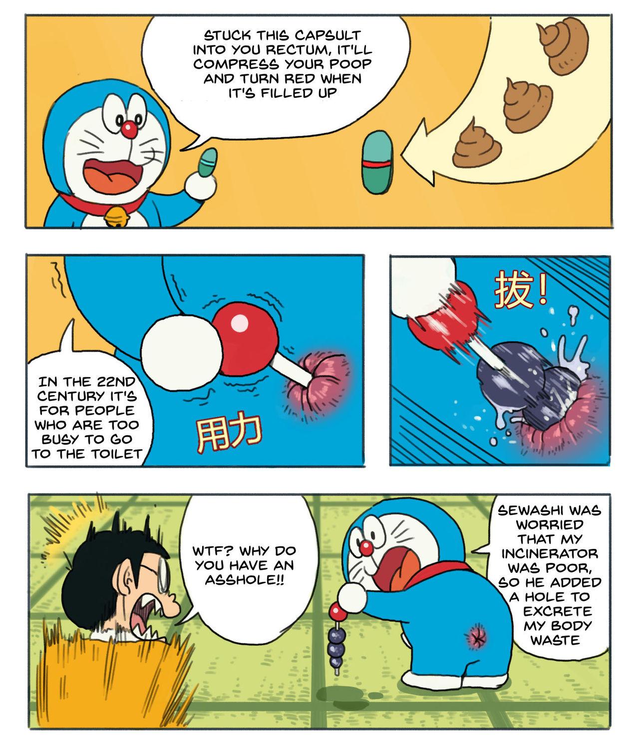 Gay Emo DoraAVmon - Doraemon Mother fuck - Page 4
