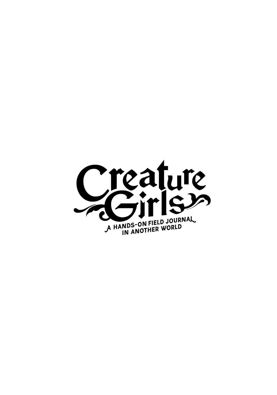 Creature Girls - A hands-on field journal in another world 32