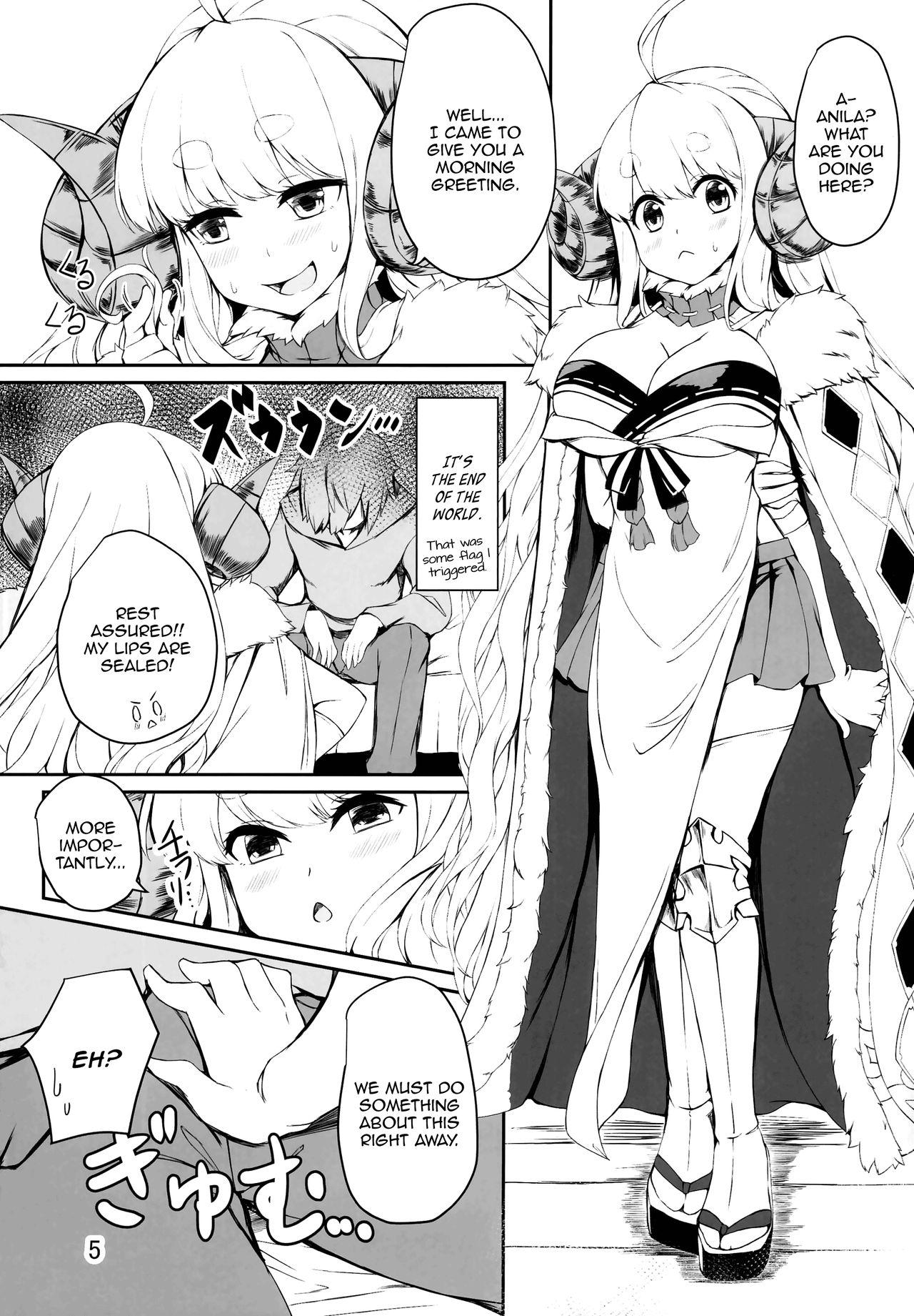 Pussy Play Futari no Bonnou Hassan!! | Letting Out Their Desires!! - Granblue fantasy Grandpa - Page 5