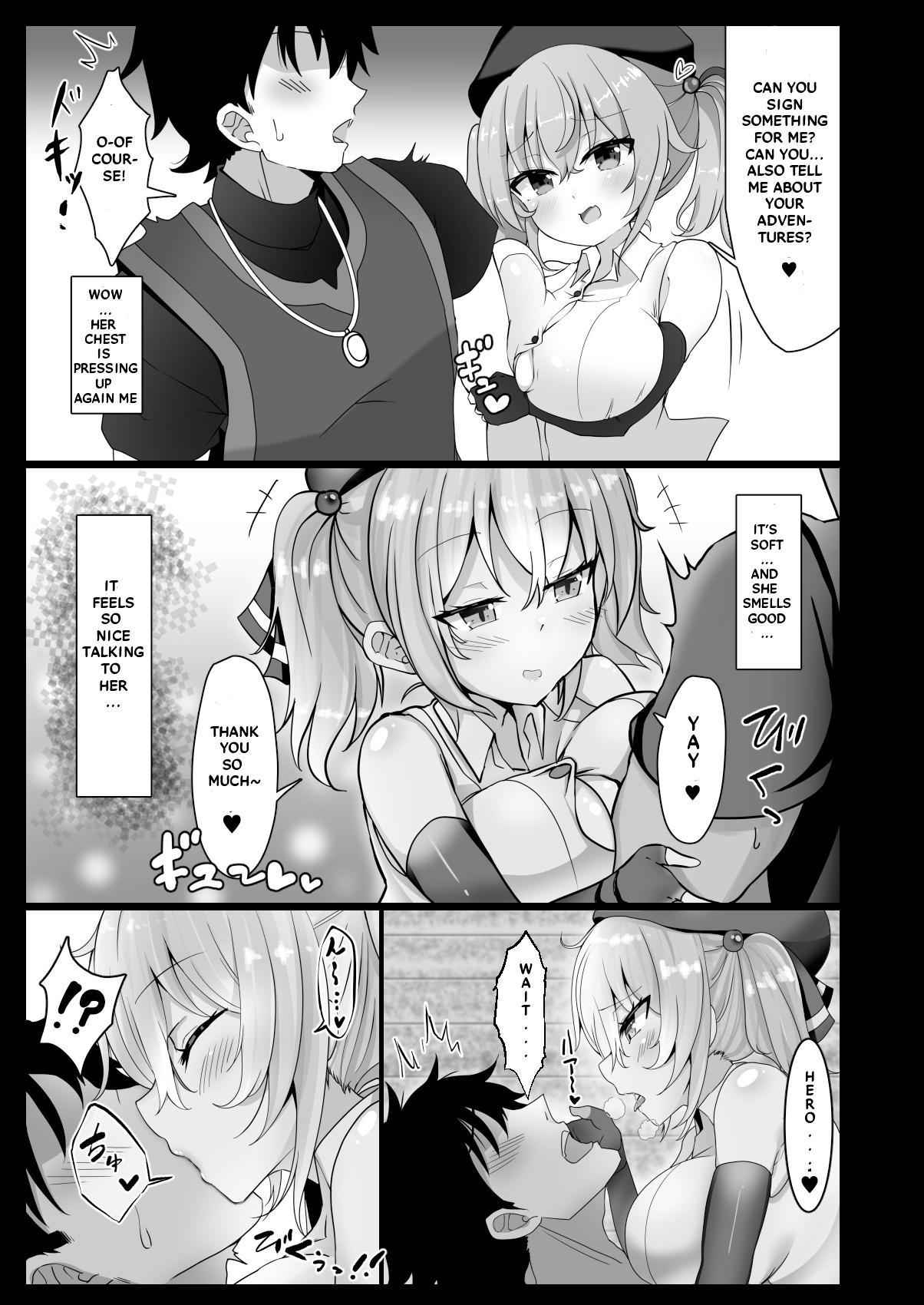 Girl On Girl Chichi ga Dekai dake no Touzoku Musume nanka ni Makeru Wake Nai daro!! | Rogue that uses her breast to defeat others, I won't lose!! - Original Gay Group - Page 5