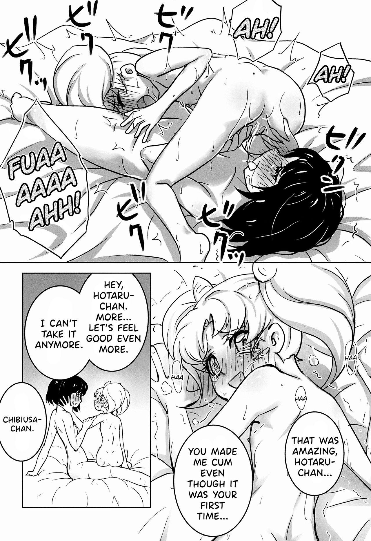 Solo Hotaru to Chibiusa no Hajimete no Naisho - Sailor moon | bishoujo senshi sailor moon Nipple - Page 12