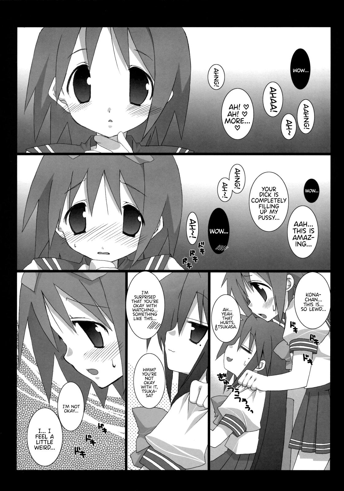 Backshots Darlin's Freeze!! - Lucky star Facial - Page 7