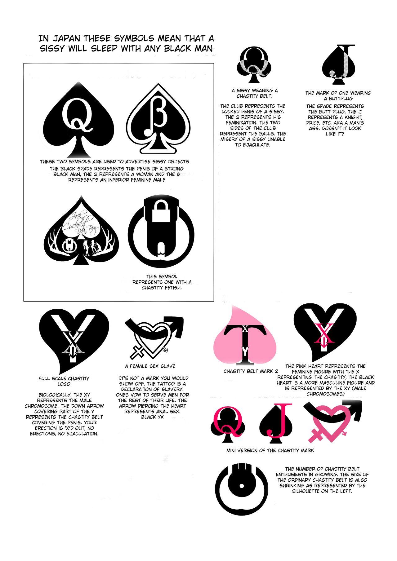 Anal Creampie A book that Proposes designs for sissy tattoos - Original Orgasmus - Page 3