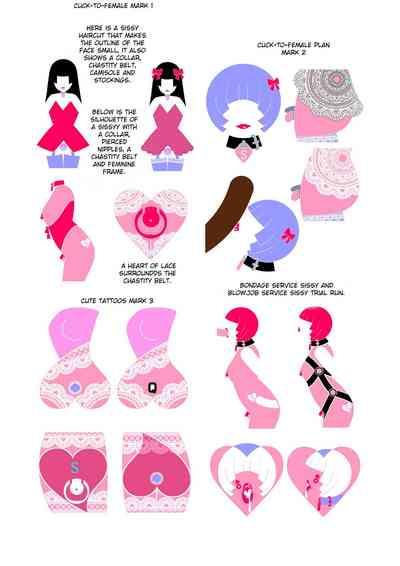 A book that Proposes designs for sissy tattoos 7