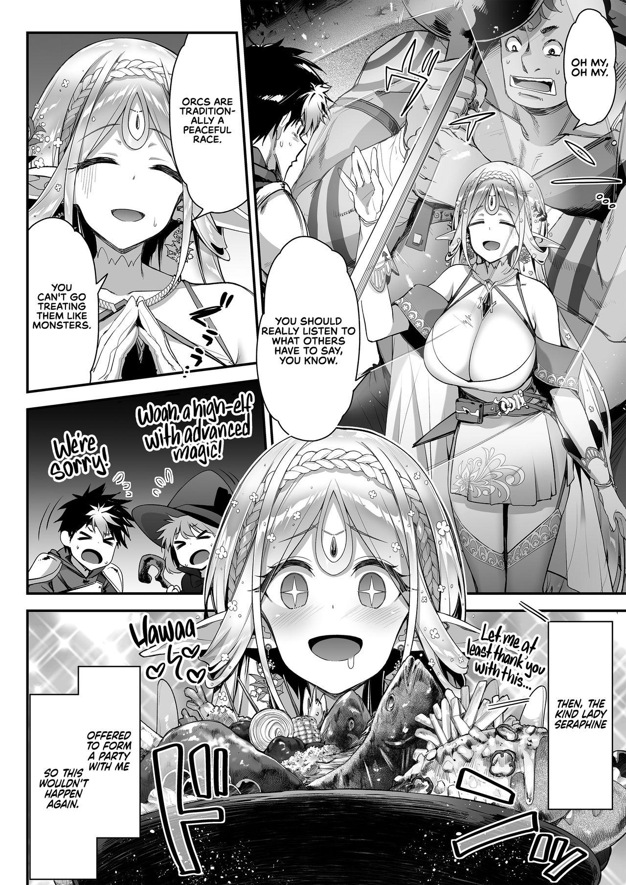 Party [Ichinose Land] Midara na Elf-san wa Orc-kun ga Osuki | The Lewd Elf likes the Orc [English] [RedLantern] [Digital] - Original Gay Cash - Page 5