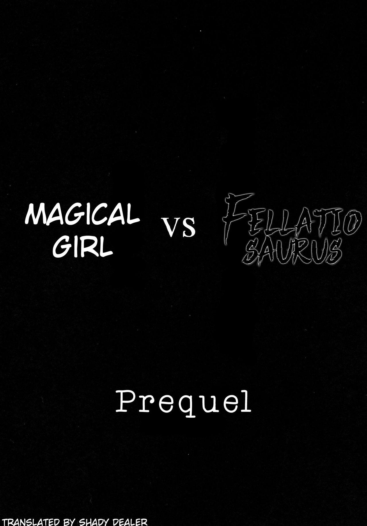 Girl Gets Fucked Fellatiosaurus VS Mahou Shoujo Zenpen - Puella magi madoka magica Pija - Page 5