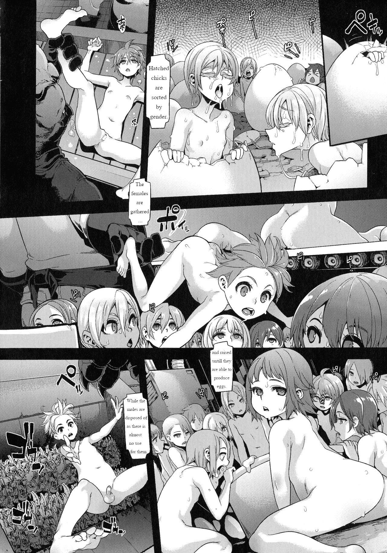 Couch Niwatori no Wakusei no Poultry Farm Pussy Eating - Page 12