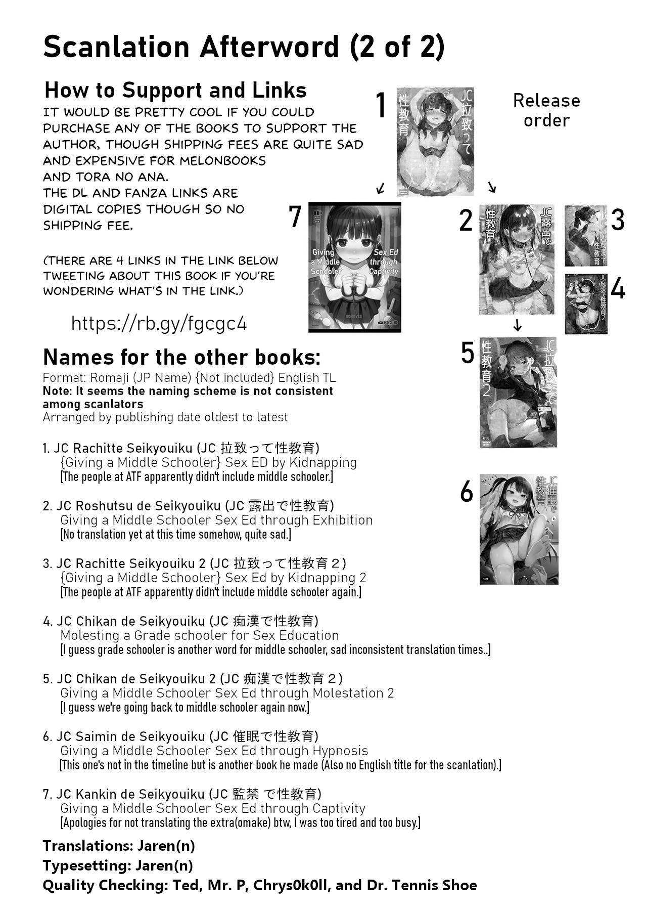 Cock Suck JC Kankin de Seikyouiku | Giving a Middle Schooler Sex Ed through Captivity - Original Motel - Page 39