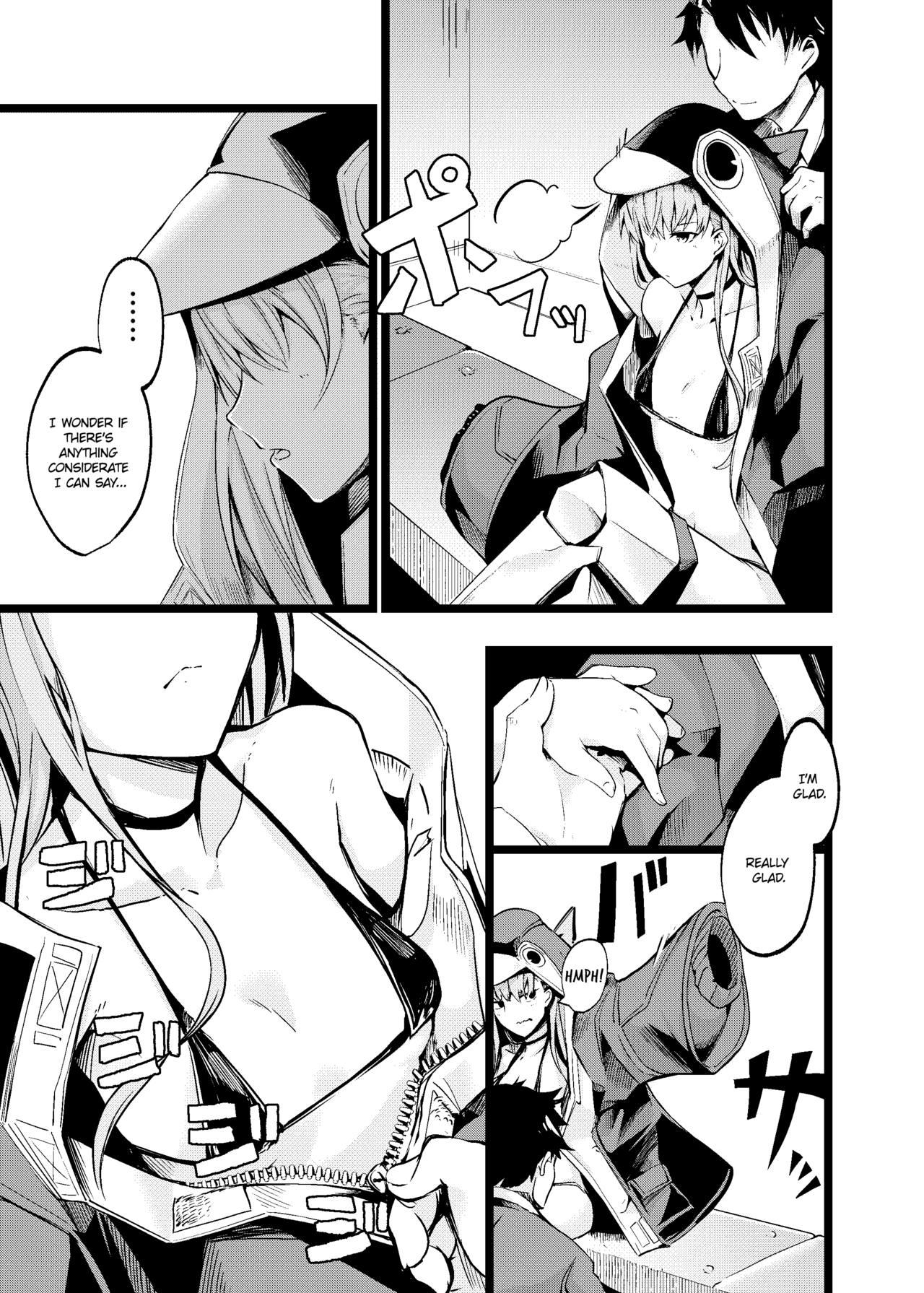 Wrestling Doing it with Meltryllis in her Swimsuit - Fate grand order Weird - Page 4