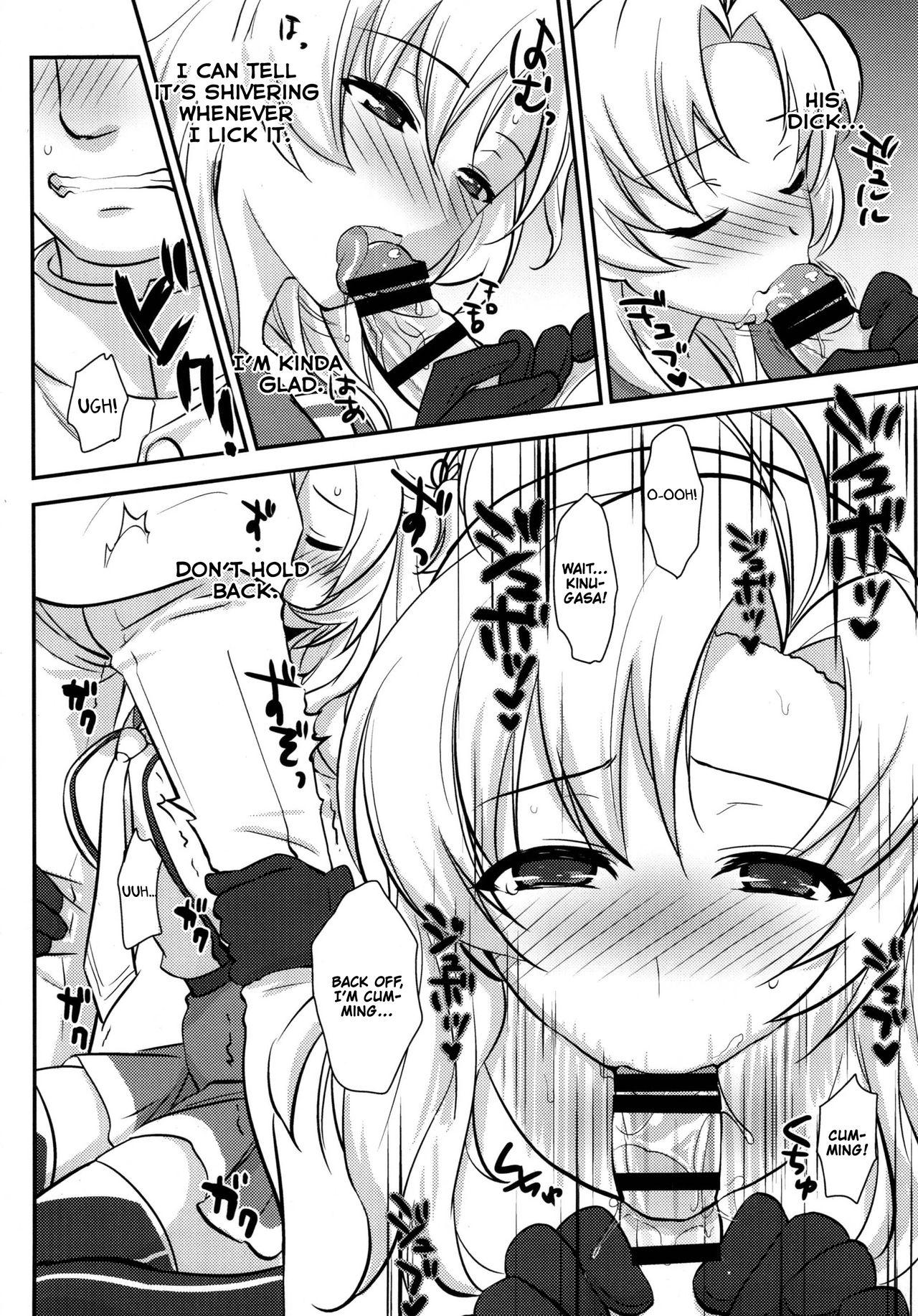 Bigdick Daijoubu? Tsukarete naai? Jaa Kinugasa-san to Ecchi Shiyo ♥ | You okay? Are you tired? No? Then let's have sex! ♥ - Kantai collection Gay Hardcore - Page 9
