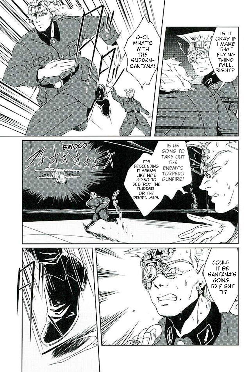 Point Of View Our Country's Strongest Weapon - Jojos bizarre adventure | jojo no kimyou na bouken Hugecock - Page 9