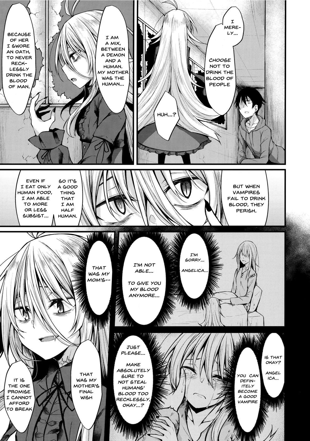 Fudendo Haikei, Kyuketsuki ni Hirowaremashita. | To Whom it May Concern, I Have Been Captured by a Vampire. - Original Masturbate - Page 8