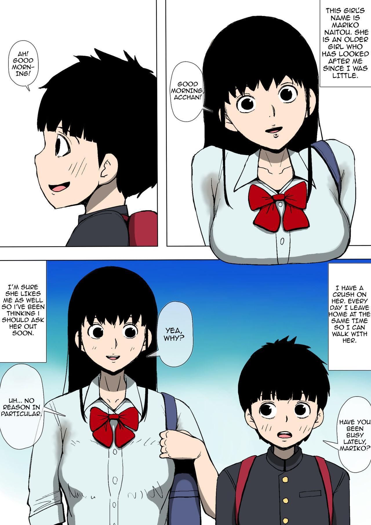 Girl Girl [Doujin Mukashibanashi] Akogare no Onee-san to Aitsu ga Tsukiatte Ita | The Onee-san I Longed for Was Dating My Enemy [English] - Original Riding Cock - Page 3