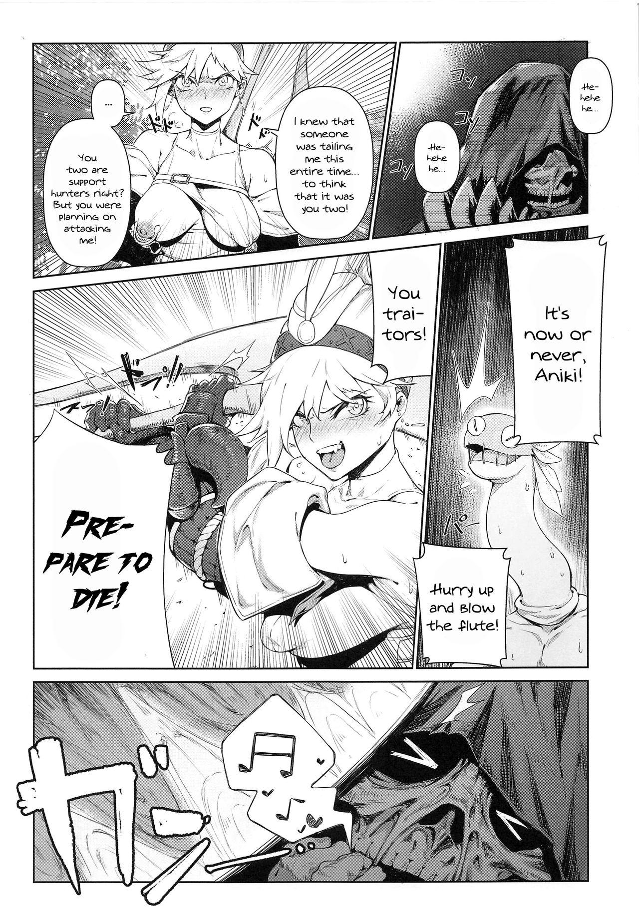 Riding Extreme Anal Hunter - Monster hunter Danish - Page 7