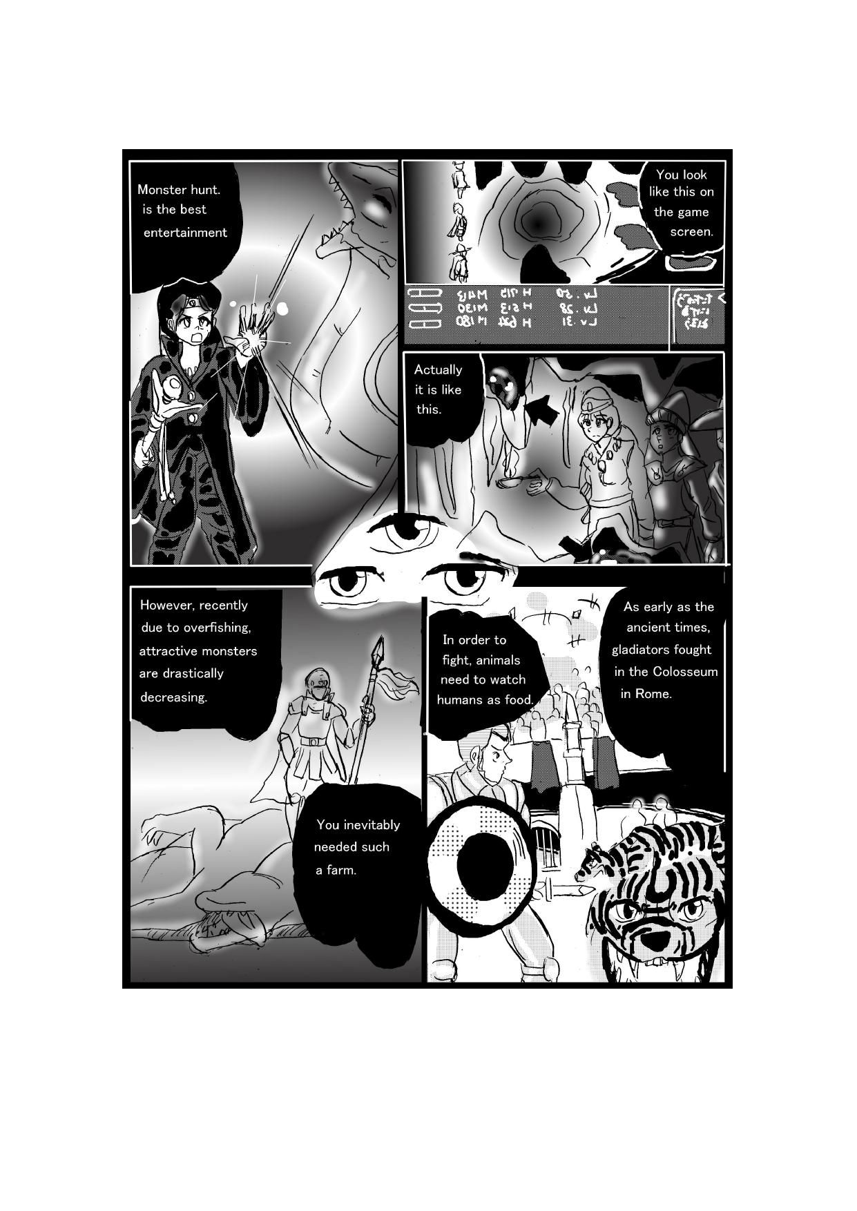 Online [Mashiba Kenta (Stuka)] The Other Side of RPGs ~ Monster F*rm ~ Part 1 - Original Punishment - Page 4