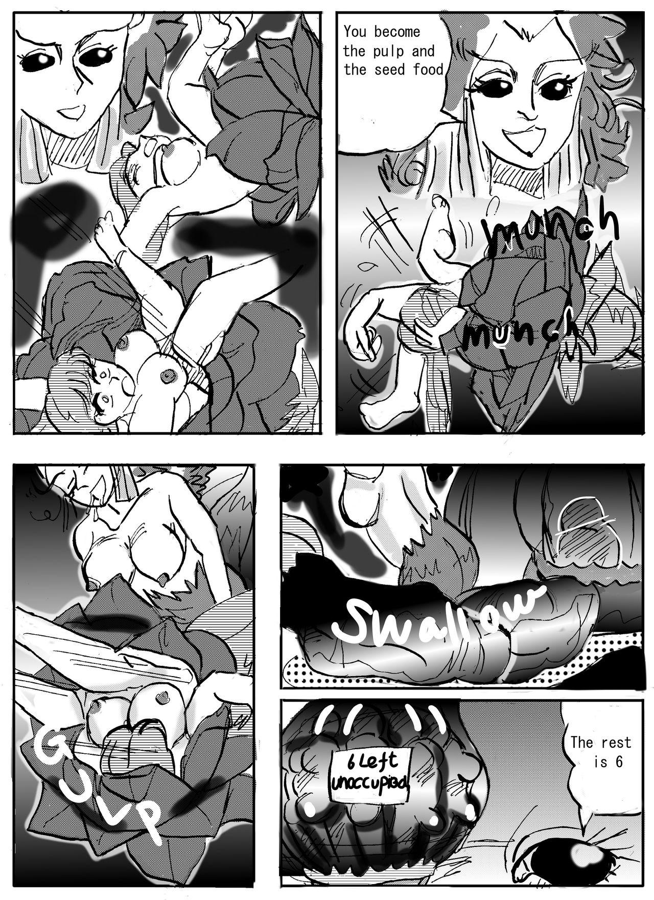 Nipple Flower vore "Human and plant heterosexual ra*e and seed bed" - Original Her - Page 3