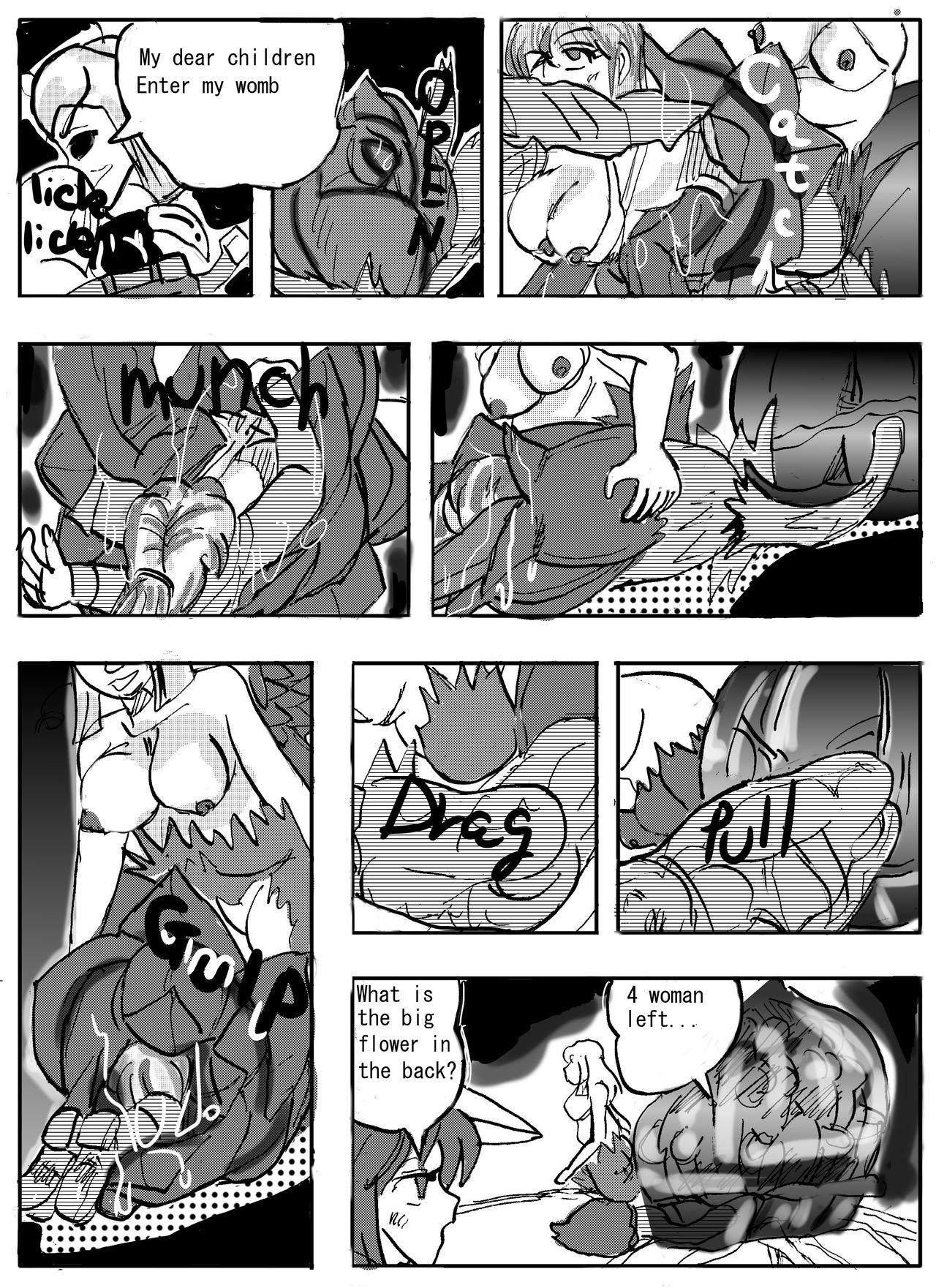Rimming Flower vore "Human and plant heterosexual ra*e and seed bed" - Original Chupada - Page 7
