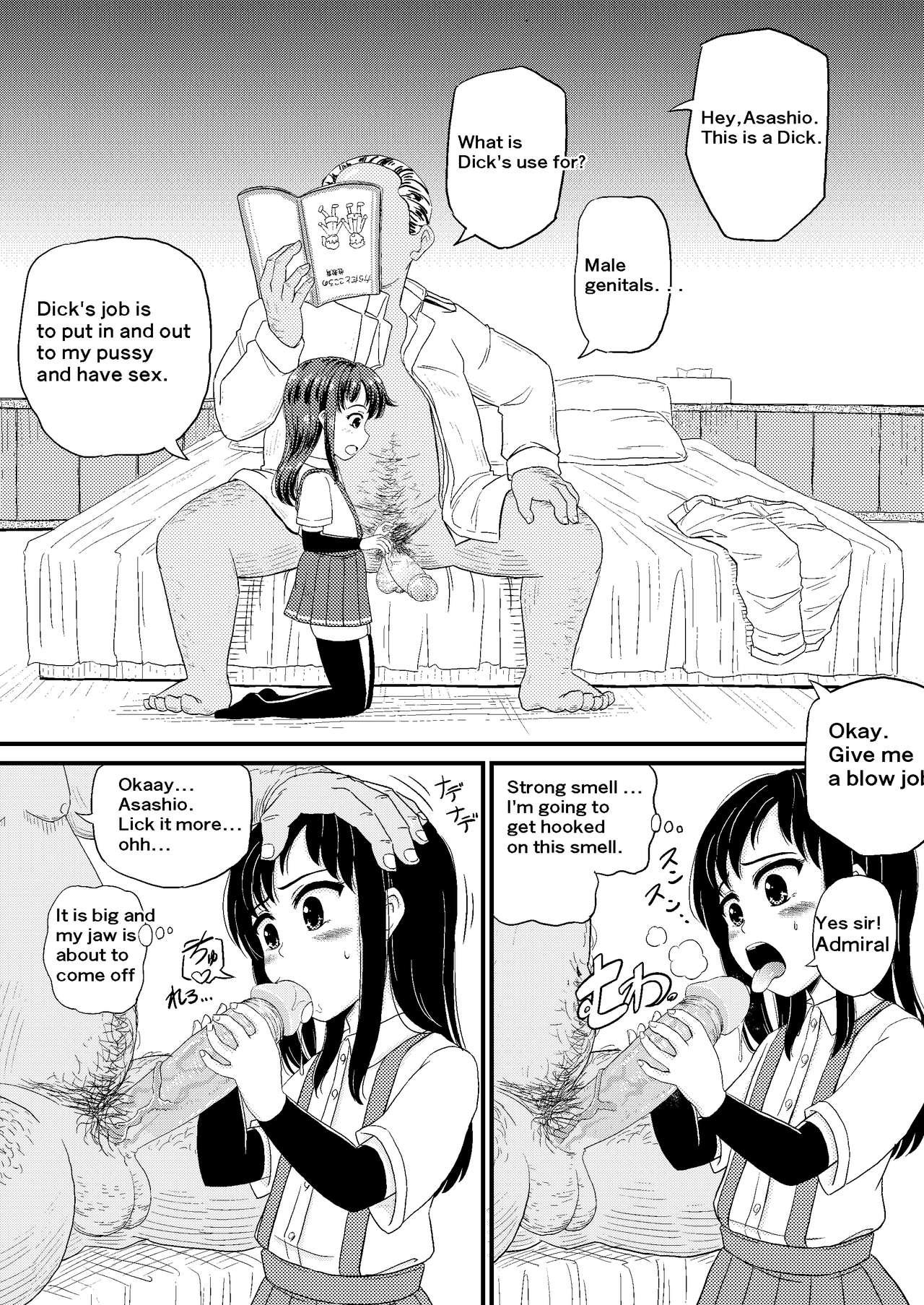 Fuck Hard Asashio to Peropero Icha Love Chucchu suru Hon - Kantai collection Couple Porn - Page 4