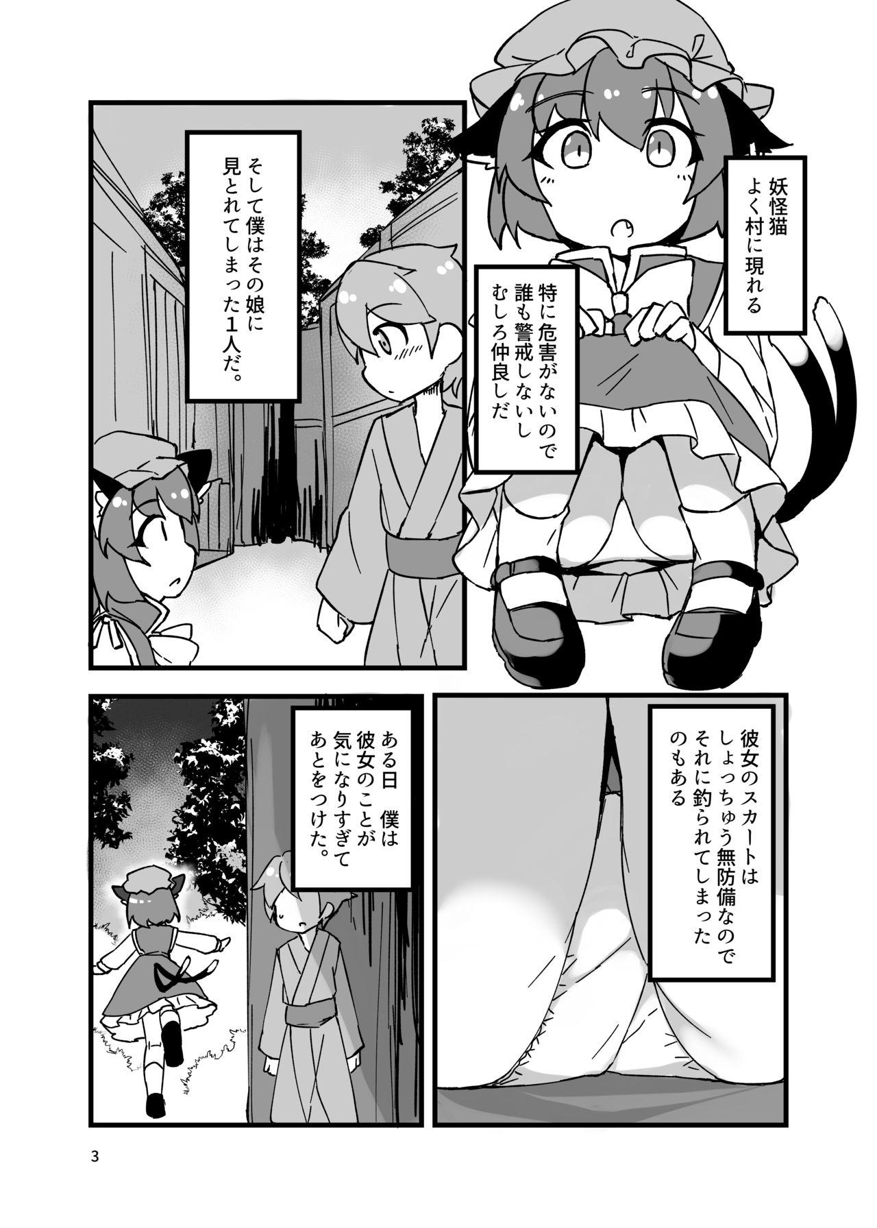 Petite Sumanai shounen. Gae no fuku ga kore shika nakutte ne - Touhou project Grandma - Page 3