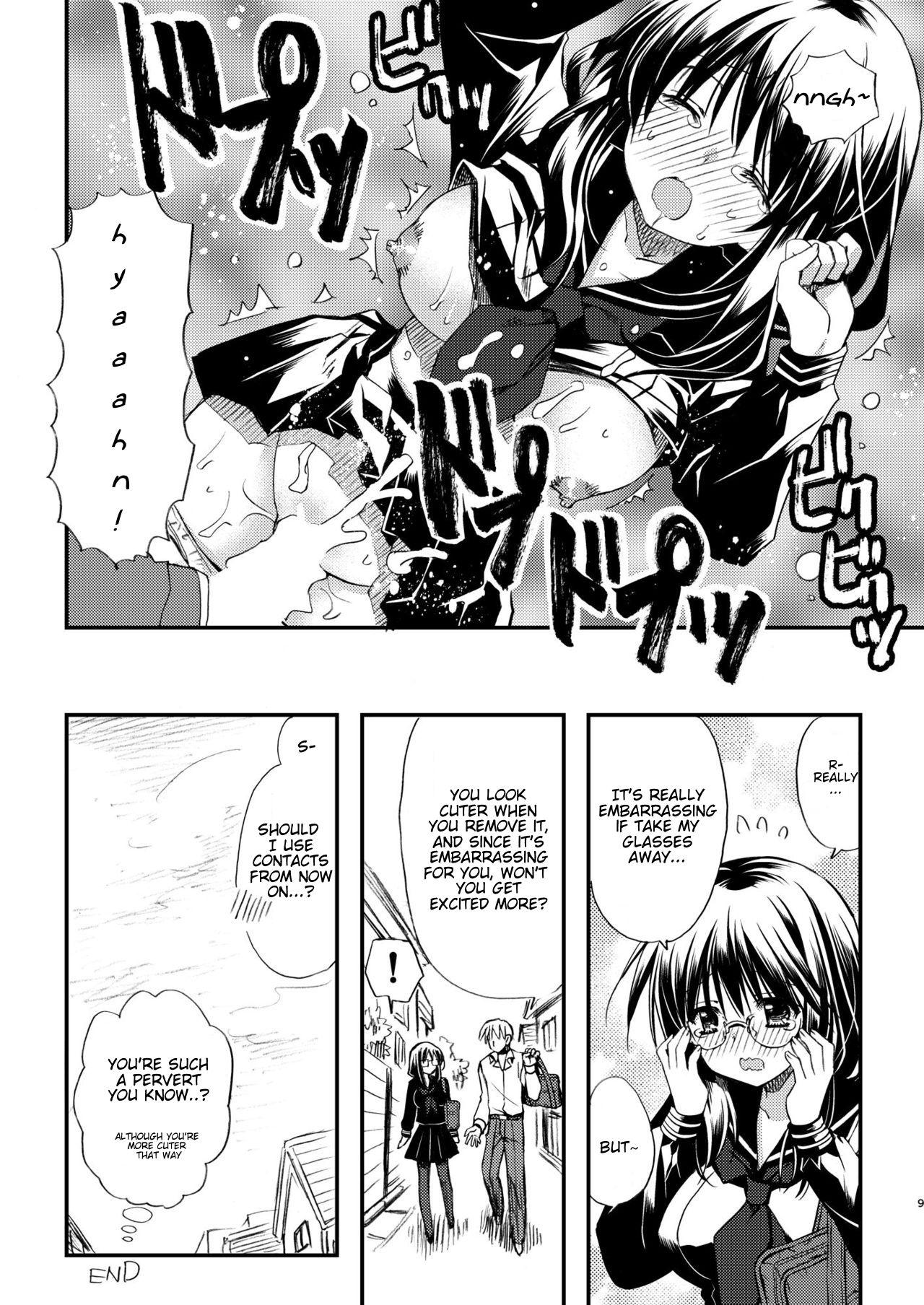 Ethnic Toshoshitsu no Kanojo | Library Girlfriend - Original Cum Eating - Page 9