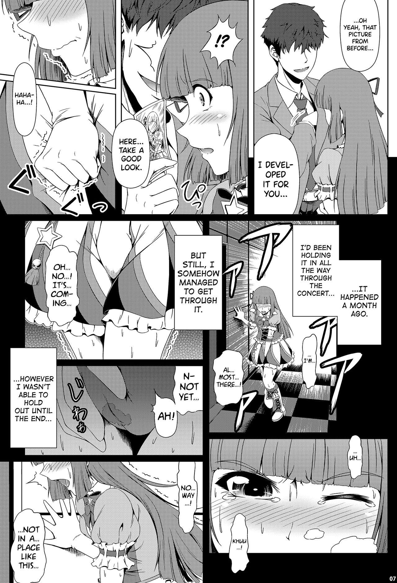 Gay Outdoor Kindan no Hyouka - Aikatsu Sex Party - Page 6