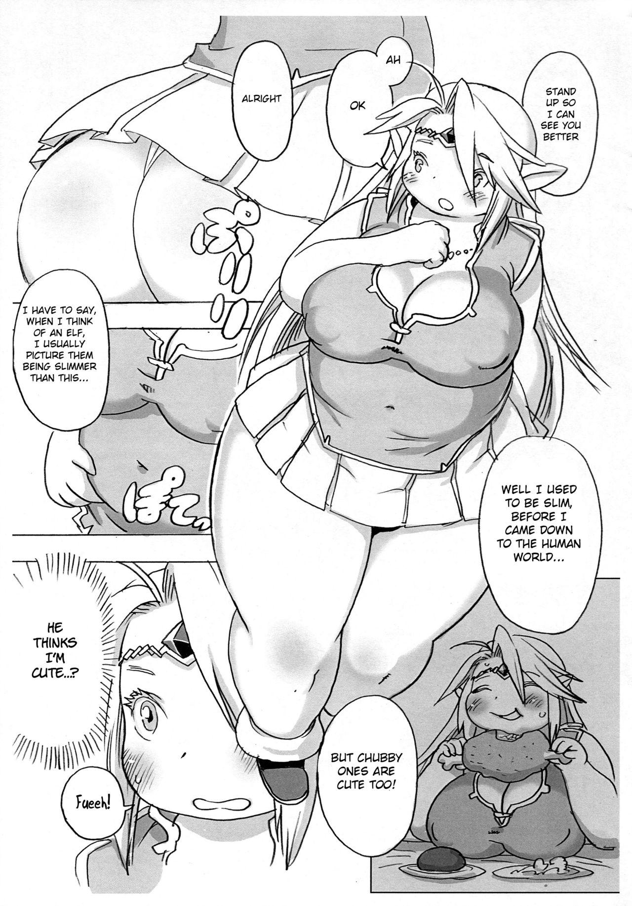 Plump Elf ga Konna Debu na Wakenai - Original Bigblackcock - Page 9