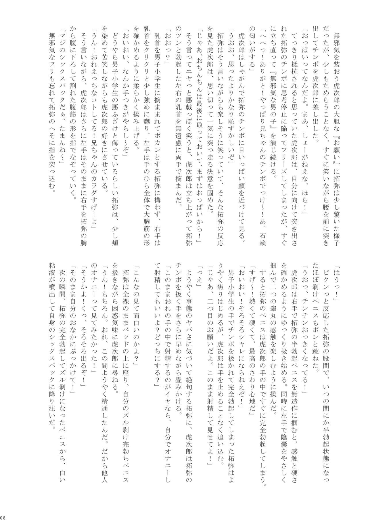 Legs Ho kan shōnen Special Mission Socks - Page 7