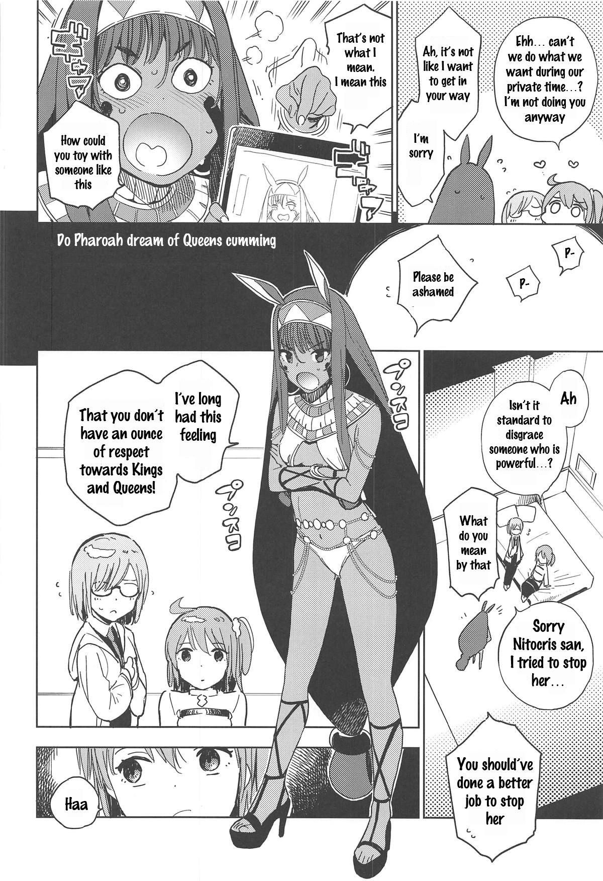 Blackmail Pharaoh wa Shiofuki Joou no Yume o Miru ka - Fate grand order Hardcore - Page 5
