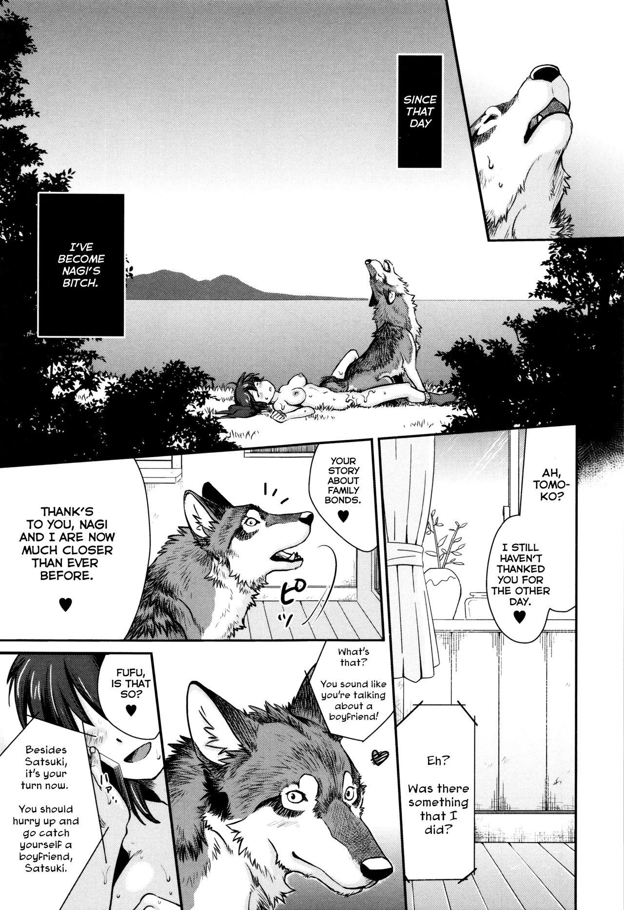 Hidden Camera [Souko Souji] Nagi, Ikanaide! ~Ookami to Shoujo~ | Don't Go, Nagi! ~Wolf & Girl~ (Kemono DIRECT 3) [English] [Haj3] [Decensored] Sucking Cock - Page 18