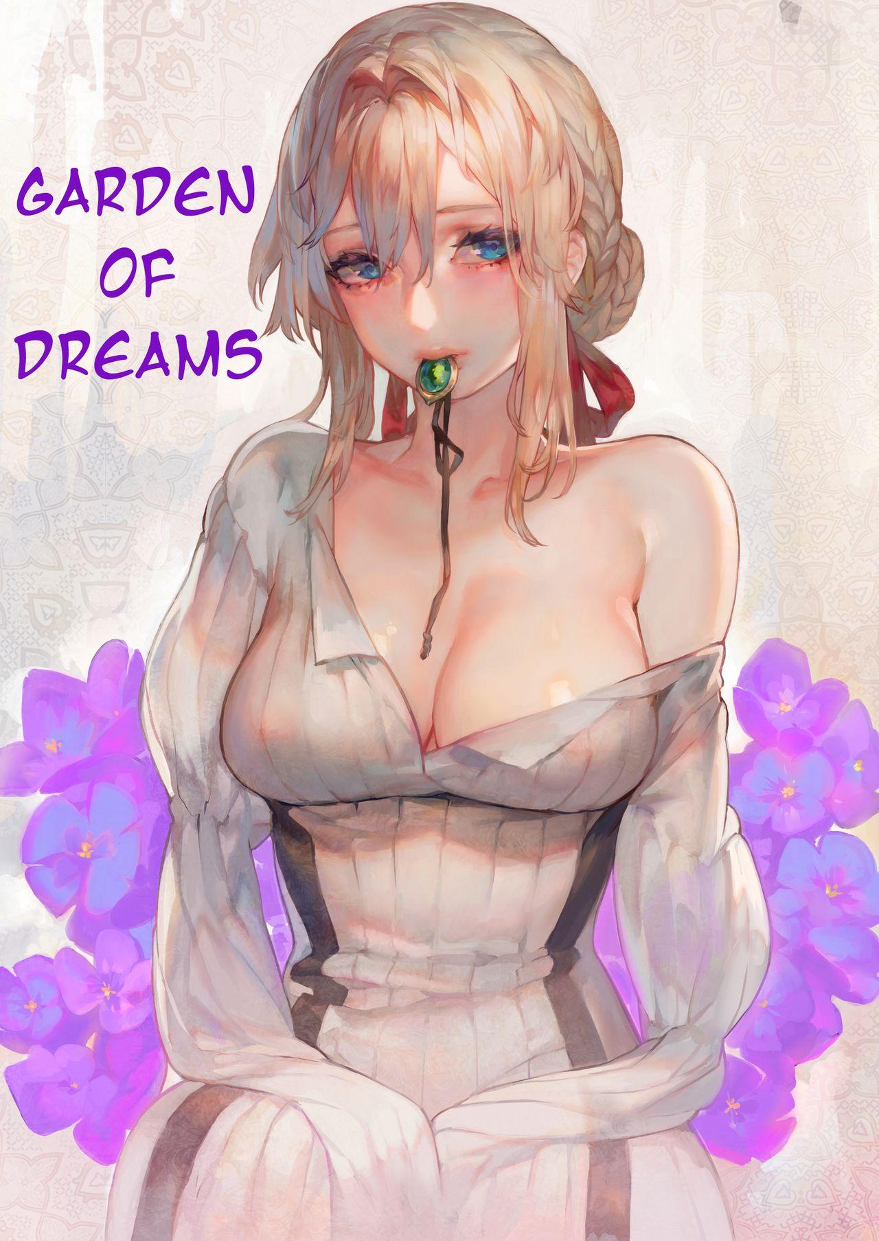 Pussy Fingering Dreaming Garden - Violet evergarden Women Sucking Dick - Page 1