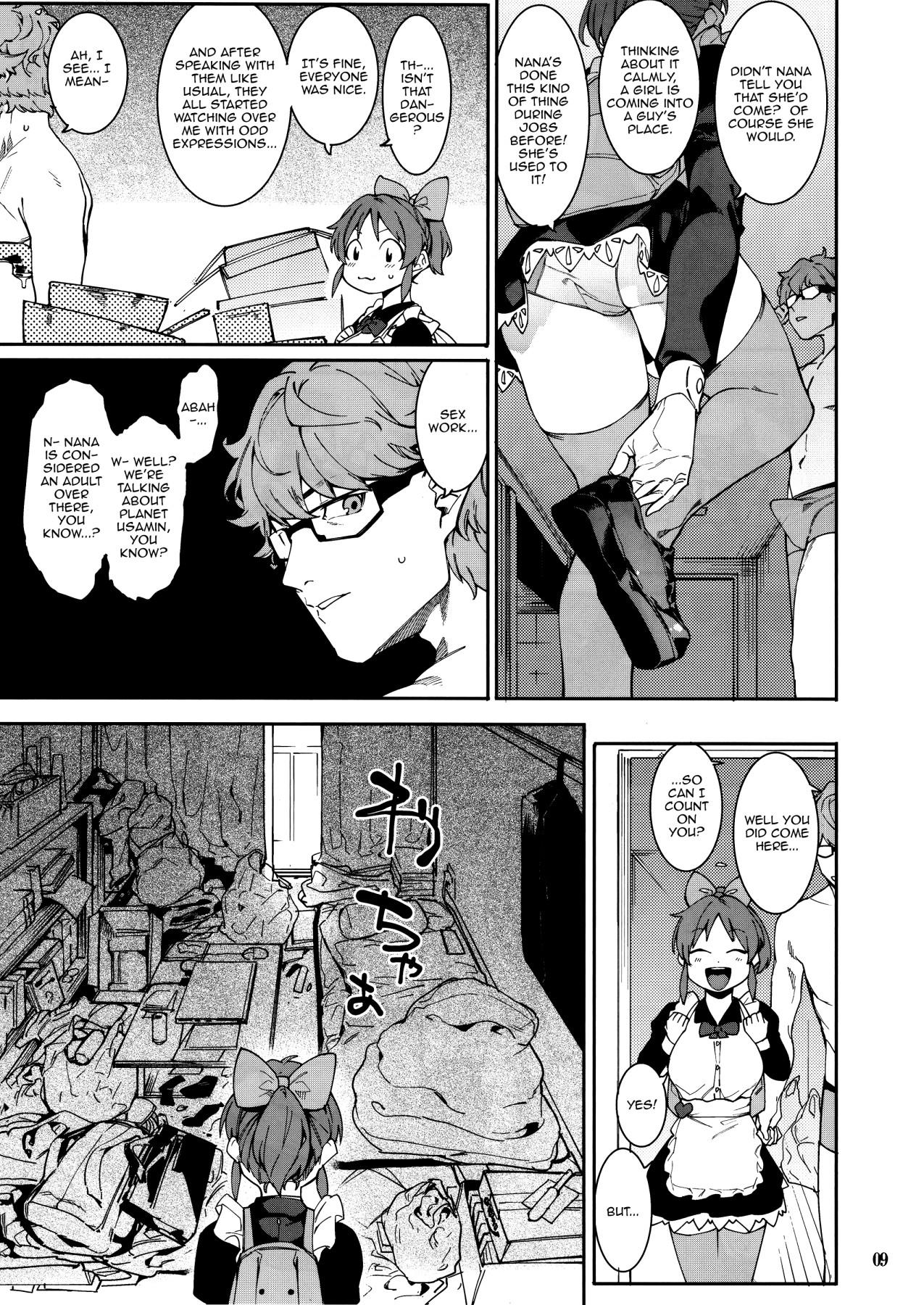 Jerking Tabegoro Bunny - The idolmaster Casal - Page 8