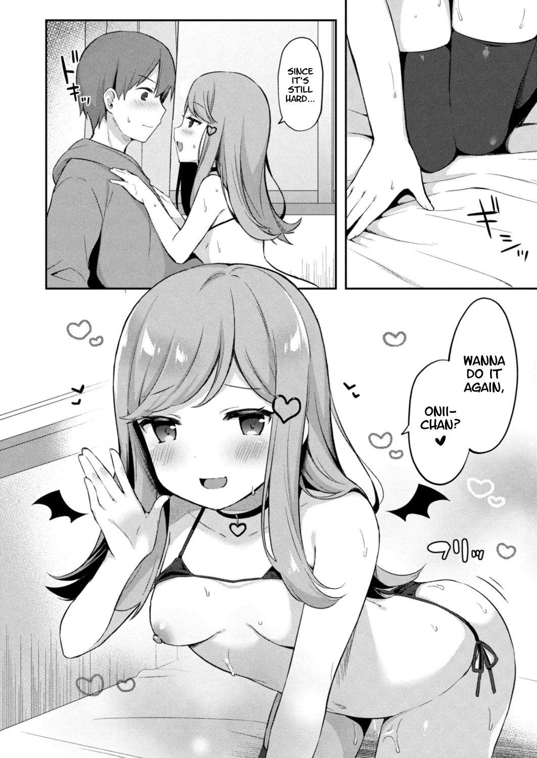 Big Natural Tits Yuuwaku Imouto #5 Koakuma no Itazura | Little Sister Temptation #5 Mischiefs of a Little Devil Blowjob - Page 20