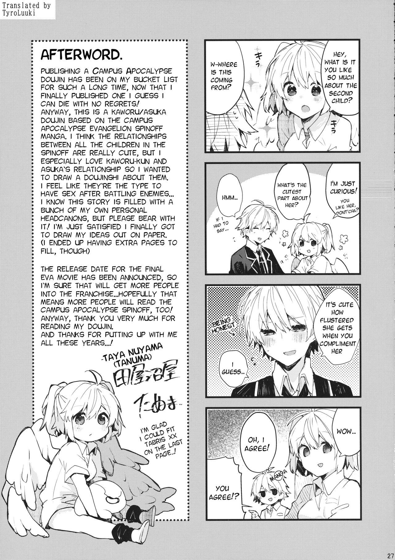 Sextoy Soshite Usotsuki wa Koi o Shiru | And so, the Liar Learns Love - Neon genesis evangelion | shin seiki evangelion Paja - Page 28