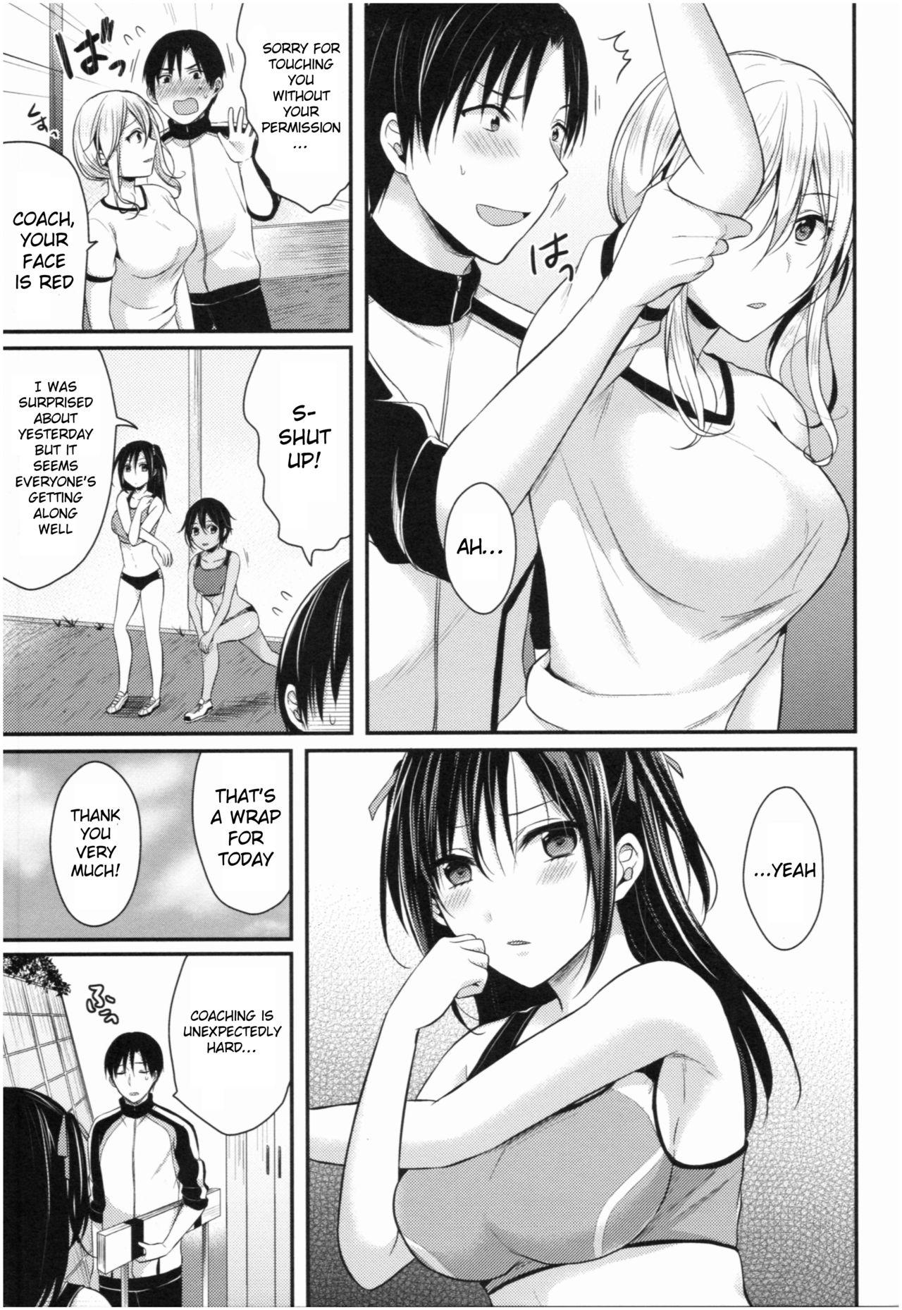 Shaven Joshi Rikujoubu Harem Training Ch. 1-7 Gay Black - Page 12