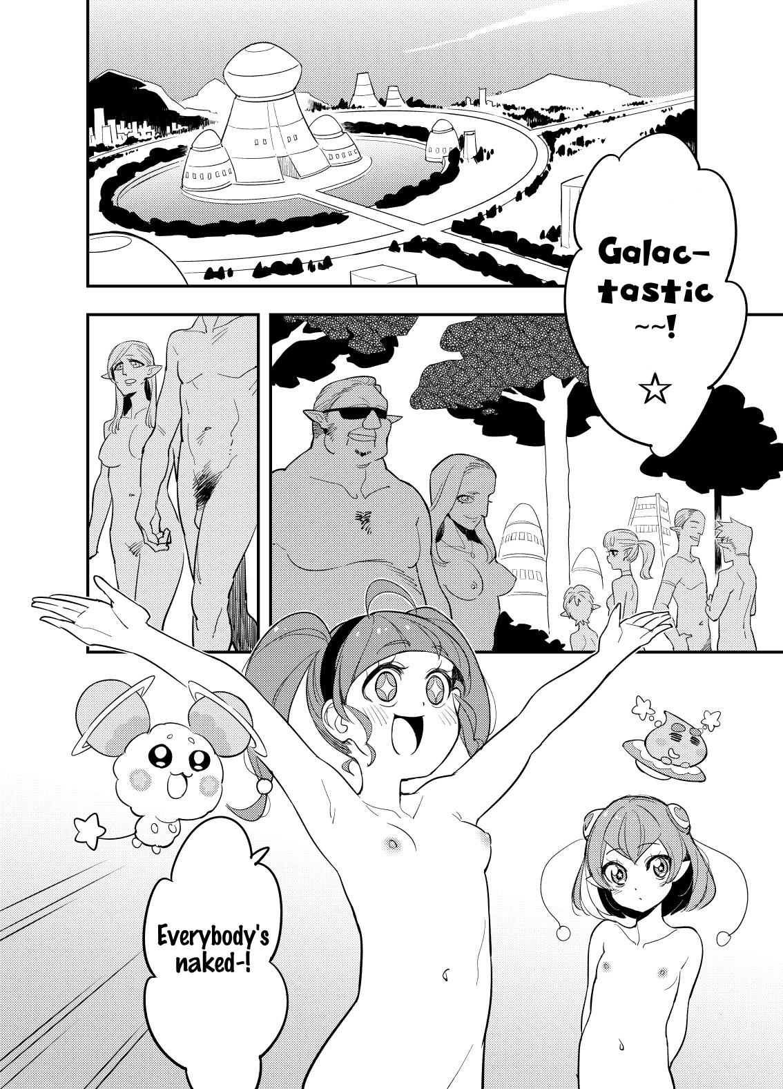 Wakusei Supponpon ni Yattekita StaPre no Gag Manga | A Trip to Planet Starkers: a StaPre Gag Manga 3
