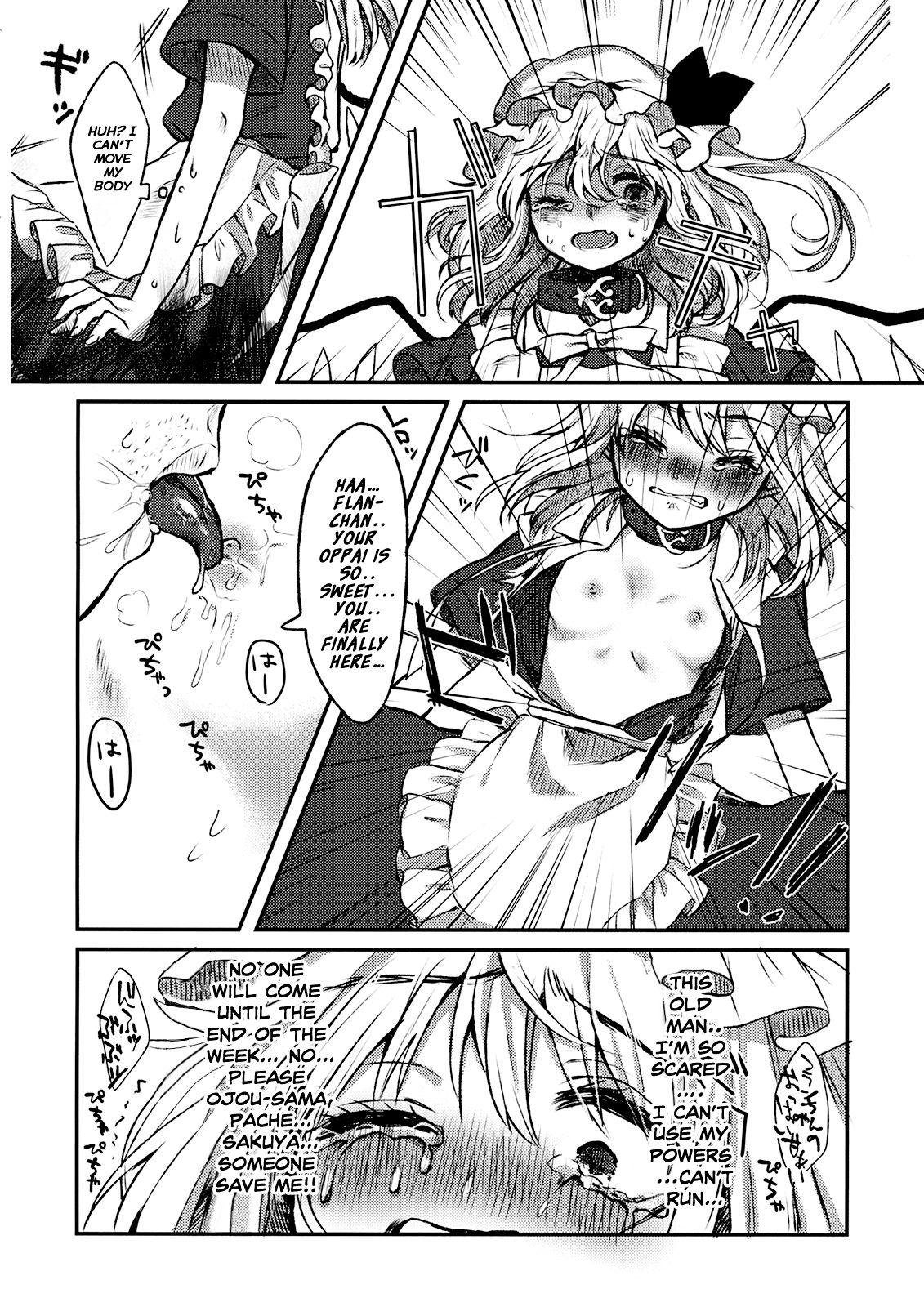 Wet Cunts Maid Flandre Kansatsu Nikki - Maid Flandre observation diary - Touhou project Gay Cumjerkingoff - Page 9