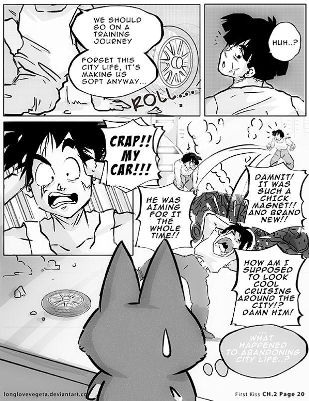 (C76) [circle (longlovevegeta)] First Kiss (Parody) [English] <DBZ, Dragon Ball, Vegeta, Bulma, Romantic, Romance> 37