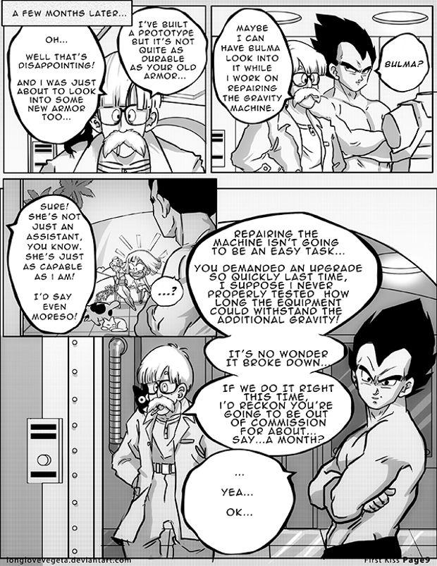 (C76) [circle (longlovevegeta)] First Kiss (Parody) [English] <DBZ, Dragon Ball, Vegeta, Bulma, Romantic, Romance> 8